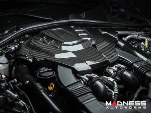 Alfa Romeo Stelvio Engine Cover - Carbon Fiber - Quadrifoglio 